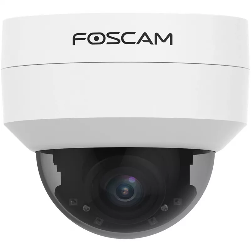 Foscam D4Z IP-Überwachungskamera für außen, 4 MP, 1536p, WLAN AC, LAN, Weiß