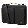 Laptop-Aktentasche Tomtoc Defender-A42 von Tomtoc (schwarz) – kompakte Schutzhülle für Notebooks
