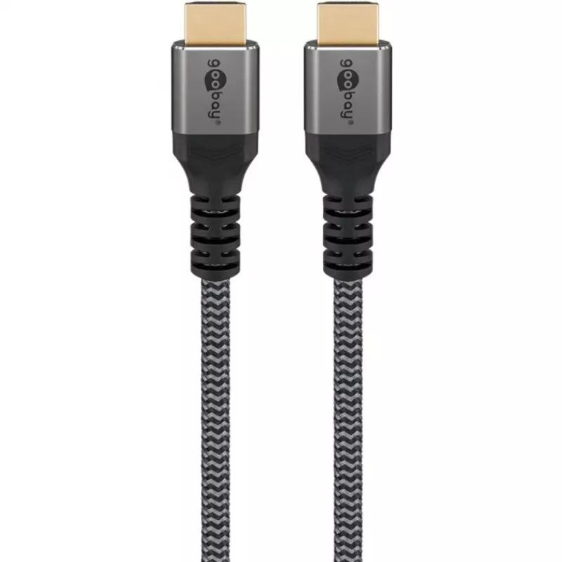 Goobay | 64994 High Speed HDMI-Kabel mit Ethernet | HDMI auf HDMI | 2 m
