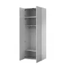 Kleiderschrank cama meble PAFOS 2D BASE 90×55,5×45 cm weiß matt, 2 Türen