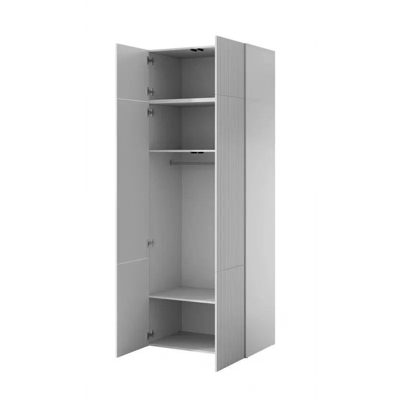 Kleiderschrank cama meble PAFOS 2D BASE 90×55,5×45 cm weiß matt, 2 Türen