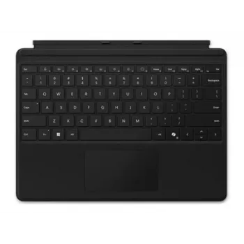 Microsoft Surface Pro 9/10 Type Cover Tastatur ohne Slim-Pen-Ablage, Englisch (International), Schwarz