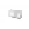 Cama Sideboard 2D REJA weiß glänzend/weiß glänzend