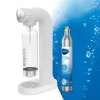 BRITA sodaONE Wassersprudler mit 1-l-PET-Flasche und CO2-Zylinder, bis zu 60 l pro Zylinder, weiß