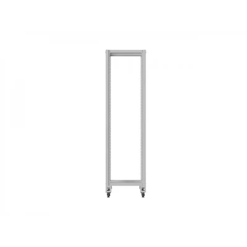 19 Zoll Open Rack LANBERG 42U, Tiefe 800 mm, Breite 600 mm, grau