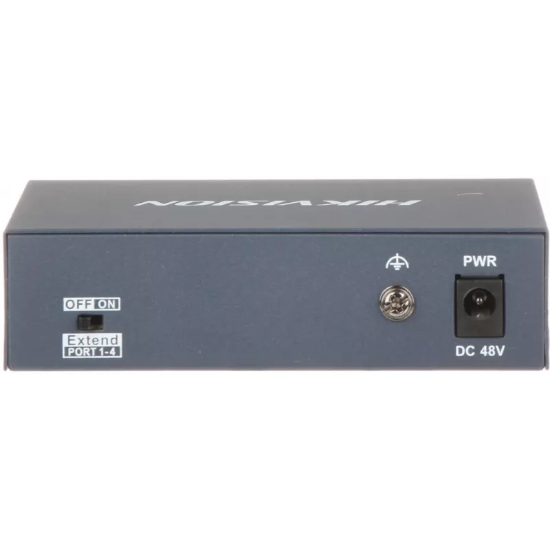 Hikvision DS-3E0105P-E/M(B) Netzwerk-Switch L2 Fast Ethernet (10/100) Power over Ethernet (PoE) Grau