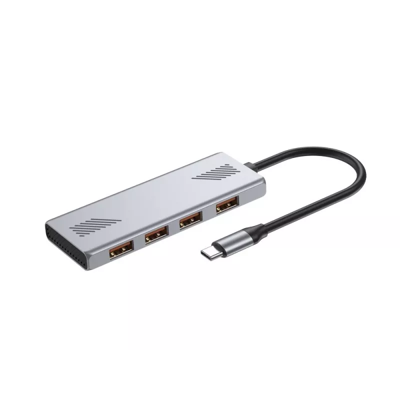 Gembird UHB-CM-U310-A4-01 USB-C-Hub, 4x USB-A 3.2 Gen 2