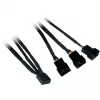 INTER-TECH Argus RGB-Lüfter-Set RS-14 140mm ARGB 3er-Pack Schwarz