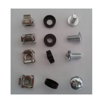 ALLNET ALL-S0002146 Montageset M6, Käfigmuttern und Schrauben, 100er-Pack