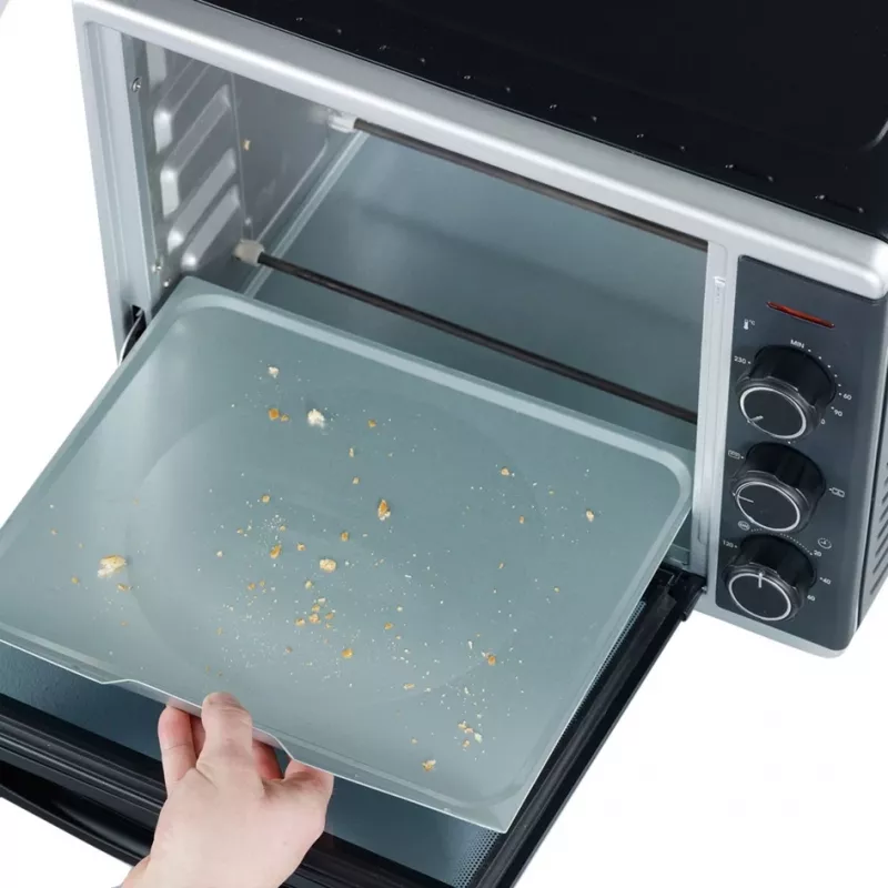 Severin TO 2056 Toaster-Ofen 30 L Schwarz, Edelstahl Grill