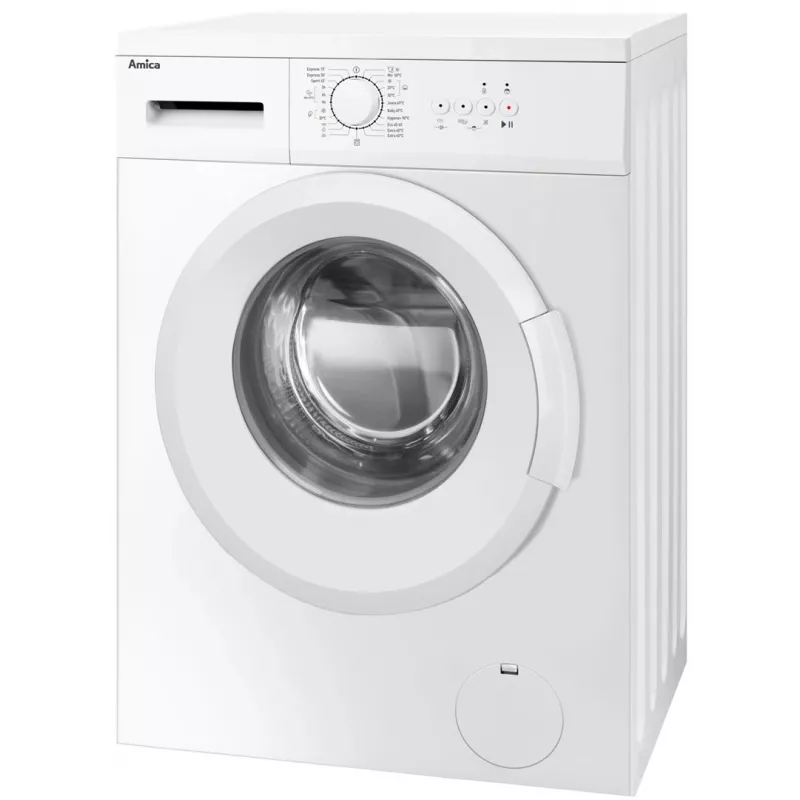 Amica WA0S610DO Waschmaschine, Frontlader, 6 kg, 1000 U/min, weiß