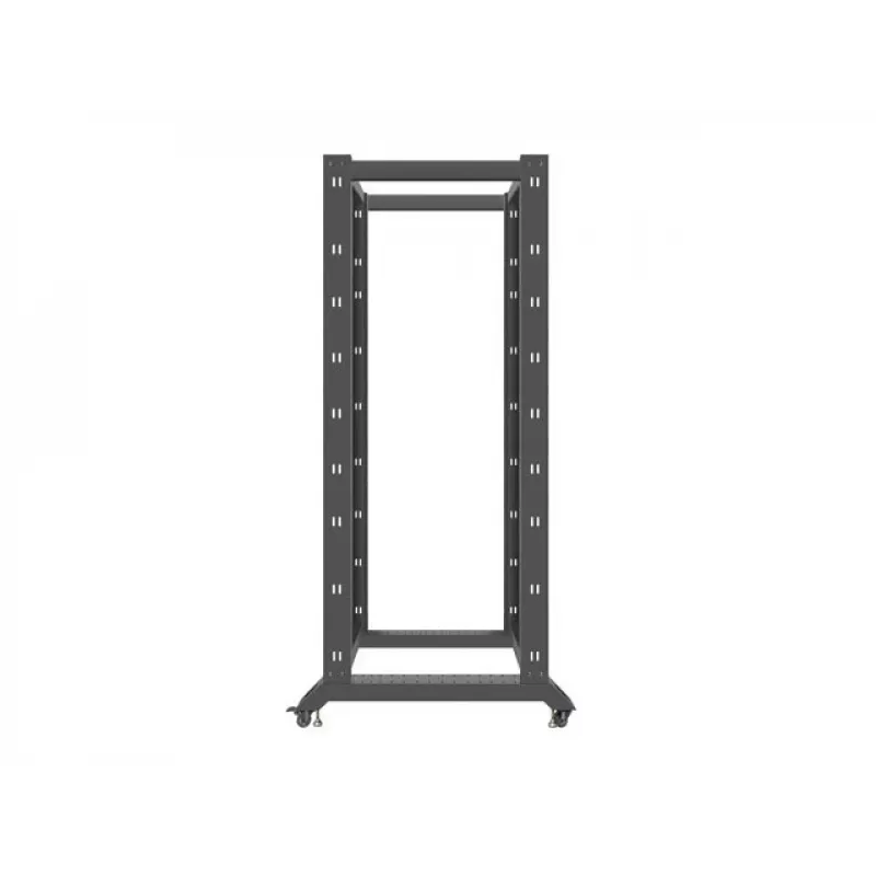 Lanberg OR01-6042-B Rack-Schrank 42U freistehendes Rack Schwarz