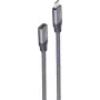 USB-Kabel ShiverPeaks Basic-S USB 3.2 Gen 2 1m USB C Grau