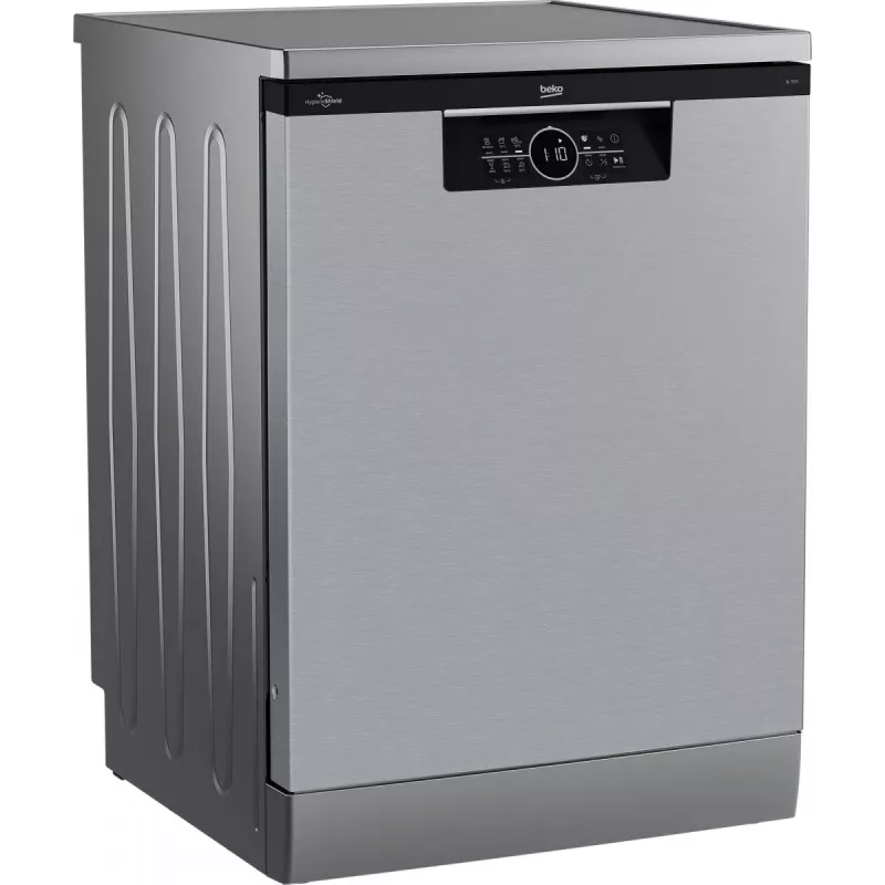 Geschirrspüler BEKO BDFN26531X — freistehend 60 cm, 15 Maßgedecke, 46 dB, Edelstahl, LED-Touch-Anzeige