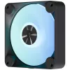 APNX FP1-R PWM Reverse ARGB-Gehäuselüfter 120 mm Schwarz