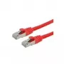 VALUE S/FTP-(PiMF-)Patchkabel Cat.6, LSOH, Rot, 0,5 m (21.99.1221)