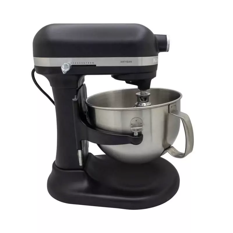 KitchenAid 5KSM60SPXEBM Standmixer 375 W Schwarz, Grau, Edelstahl