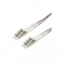 Glasfaser-Jumperkabel ROLINE LC/LC OM4 50/125 µm Violett 15 m