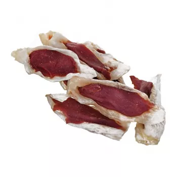 PETITTO Kaninchenohr mit Ente gefüllt Hundesnack, 500 g