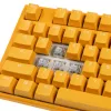 Ducky One 3 Gelbe Gaming-Tastatur, RGB-LED - MX-Clear (US)