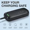 Qoltec Schnellladegerät für 36V Elektroroller und E-Bike | 42V | 2A | 5,5*2,5 | wasserdicht + Netzkabel