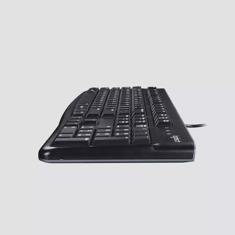 Logitech K120 Tastatur, USB, Schweizer Layout, schwarz (920-002504)