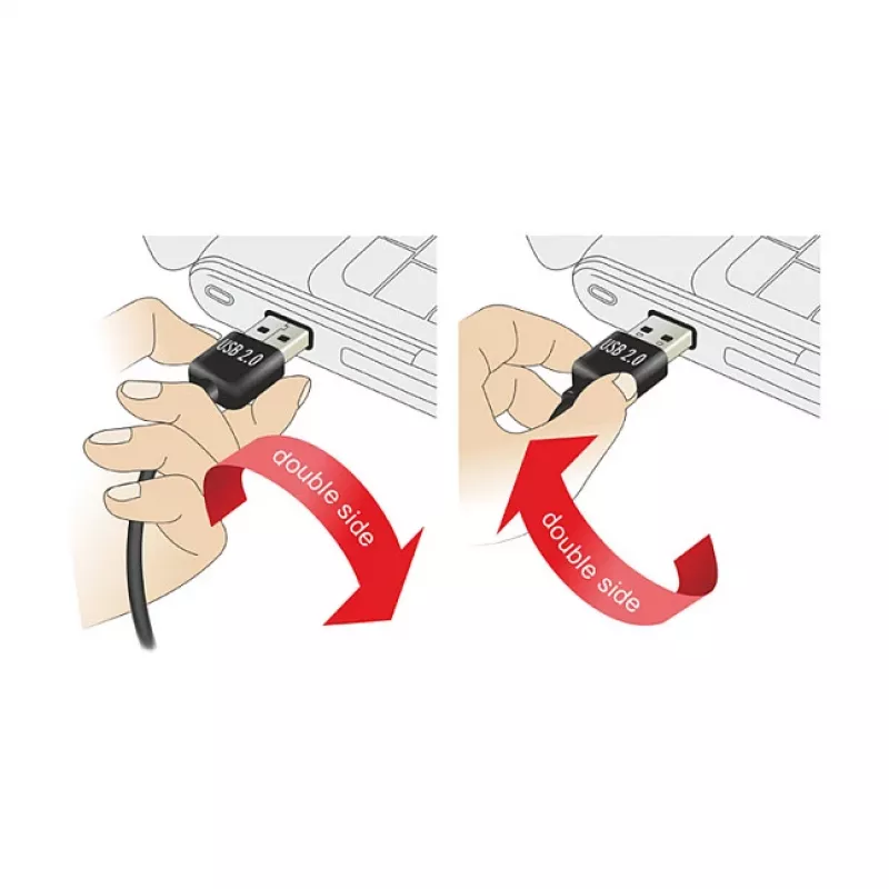 USB-Kabel DeLOCK 3m USB 2.0 A - Micro-B m/m