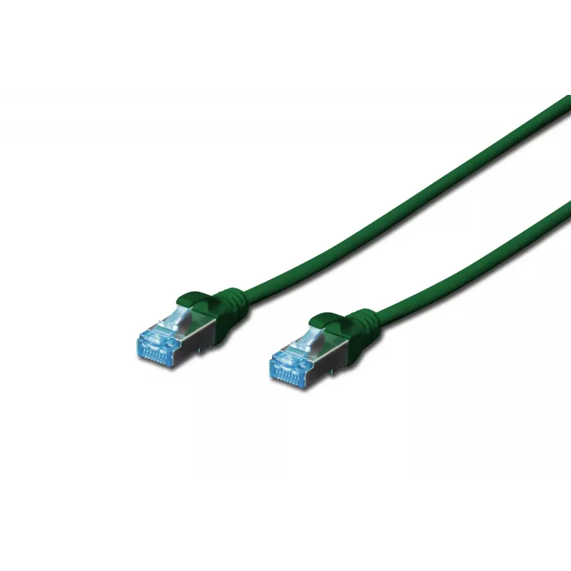 Netzwerkkabel Digitus CAT 5e SF/UTP RJ-45 5m Grün