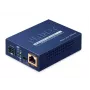 PLANET 1-Port 100/1000X SFP Netzwerk Medienkonverter Blau
