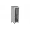 LANBERG 19 Zoll 32U Stand-Rack-Schrank 600×600 mm Grau mit perforierten Türen und LCD (flach Pack)