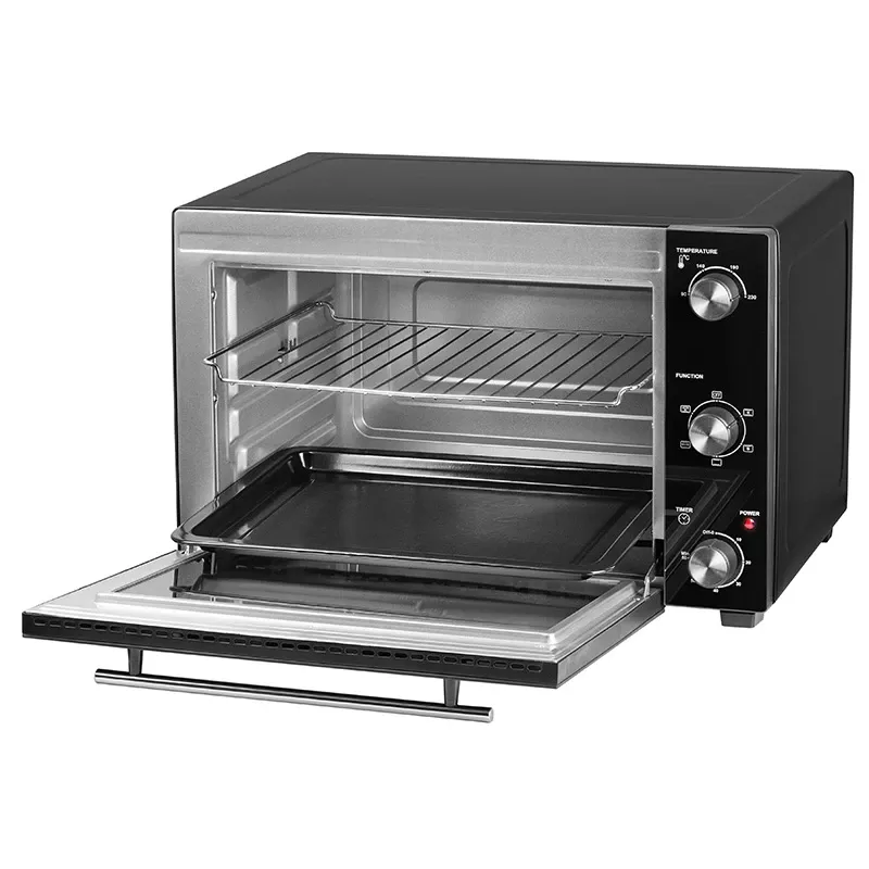 LAFE HeatMaster PIW-005 Elektrobackofen, 48 L, 1800 W, Umluft, Drehspieß