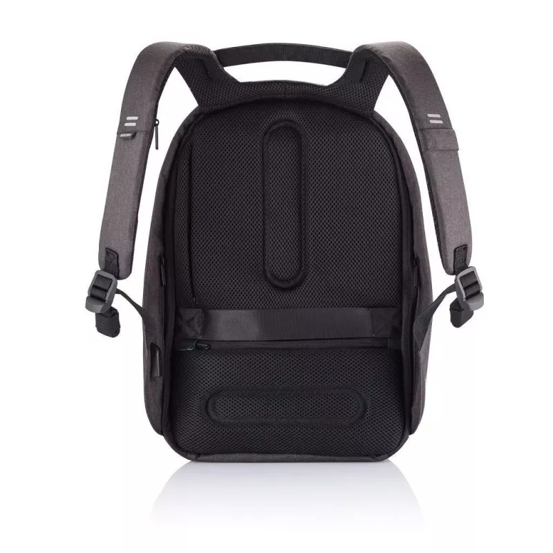 XD Design Bobby Hero XL P705.711 Anti-Diebstahl-Rucksack, 17-Zoll-Laptop, 12,9-Zoll-Tablet, USB-Ladeanschluss, 20 l, Schwarz