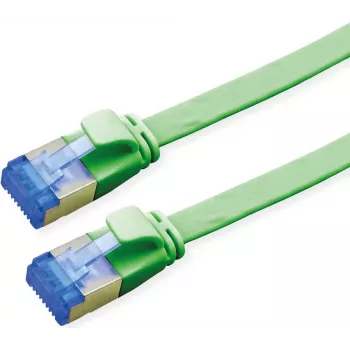 VALUE Patchkabel Cat.6A (Klasse EA) FTP, extra-flach, Grün, 5 m (21.99.2145)