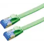 VALUE Patchkabel Cat.6A (Klasse EA) FTP, extra-flach, Grün, 5 m (21.99.2145)