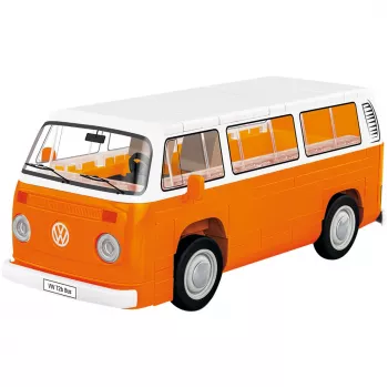 Modellbausatz Cobi Volkswagen T2b Bus orange, Maßstab 1:35, Bausatz