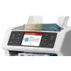 Safescan 2850 Banknotenzähler mit Falschgelderkennung (UV, magnetisch, Größe), 1500 Scheine/min, Touchdisplay, weiß