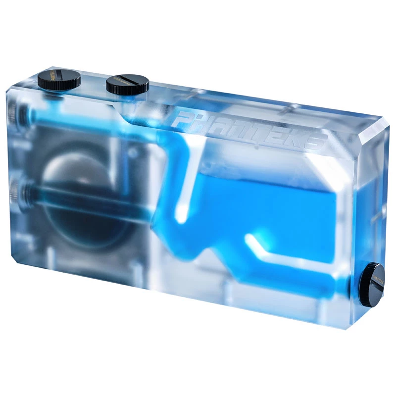 Phanteks Glacier R160C Reservoir, transparente Acryl-Rückplatte, DRGB LED