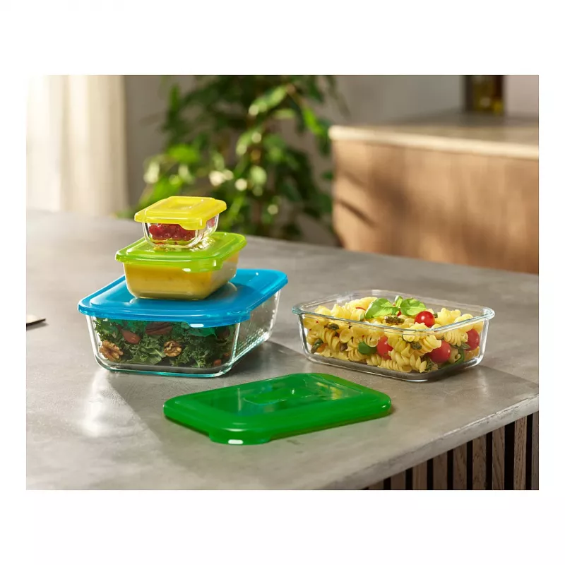 Joseph Joseph Nest Vorratsbehälter – 4-teiliges Glas-Set