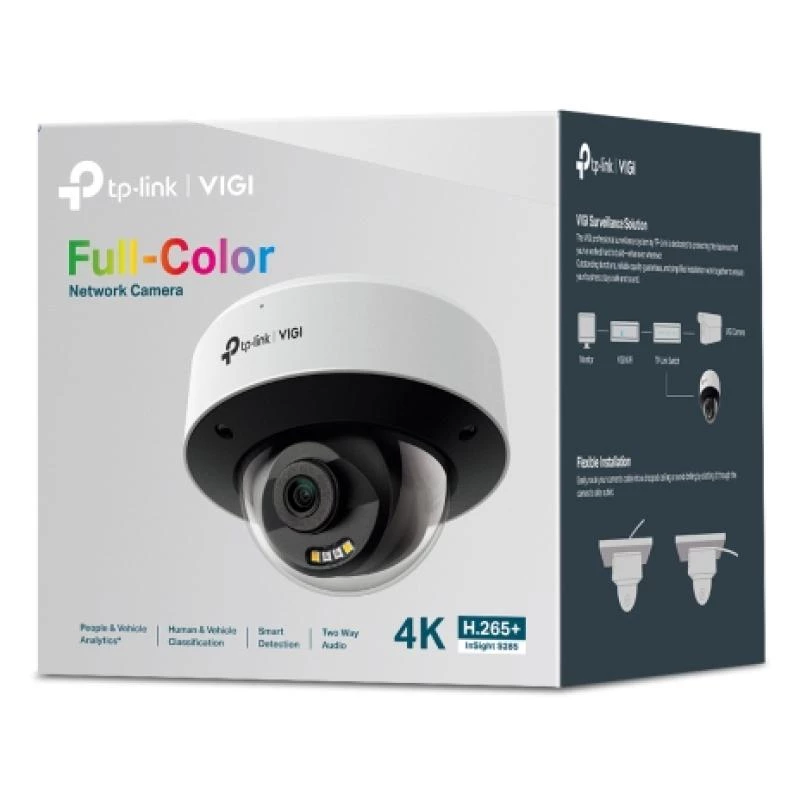 TP-Link InSight S285 Dome IP-Überwachungskamera Außenbereich 3840 x 2160 Pixel Deckenmontage