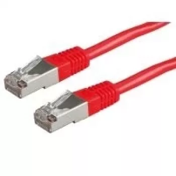 Value 21.99.1351 Ethernet-Patchkabel Rot