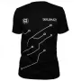 T-Shirt der8auer PCB-Design, Größe M — der8auer Markenbekleidung