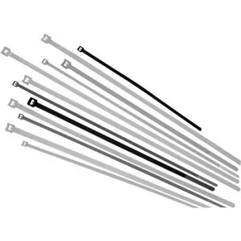 LappKabel Basic Tie Kabelbinder (L x B) 450 mm x 7,8 mm Kabelbinder BASIC TIE 450X7,8 BK Farbe: Schwarz (UV-beständig) 100 Stück Lapp (61831063)