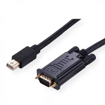 Videokabel-Adapter VALUE 11.99.5807 2m Mini DisplayPort auf VGA