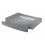 Whirlpool SKS101S Verbindungssatz für Waschmaschine und Trockner, silber