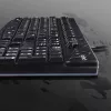 Logitech K120 Tastatur, USB, Schweizer Layout, schwarz (920-002504)