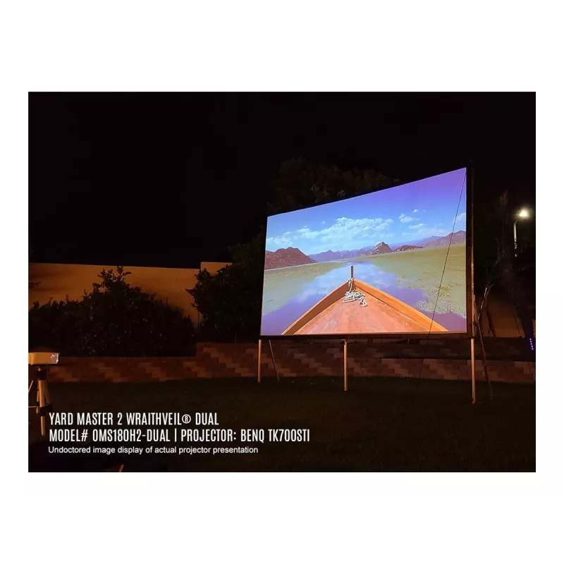 Elite Screens | Yard Master 2 | OMS135H2 | Diagonale 135 Zoll | 16:9 | Sichtbare Bildschirmbreite (W) 299 cm