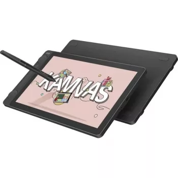 Grafiktablett HUION Kamvas 13 — 13,3 Zoll IPS 1920×1080, 16384 Druckstufen, batteriefreier Stift, 3 programmierbare Tasten