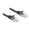 DeLOCK RJ45 Spiralkabel Stecker auf Stecker Cat.5e 3 m schwarz