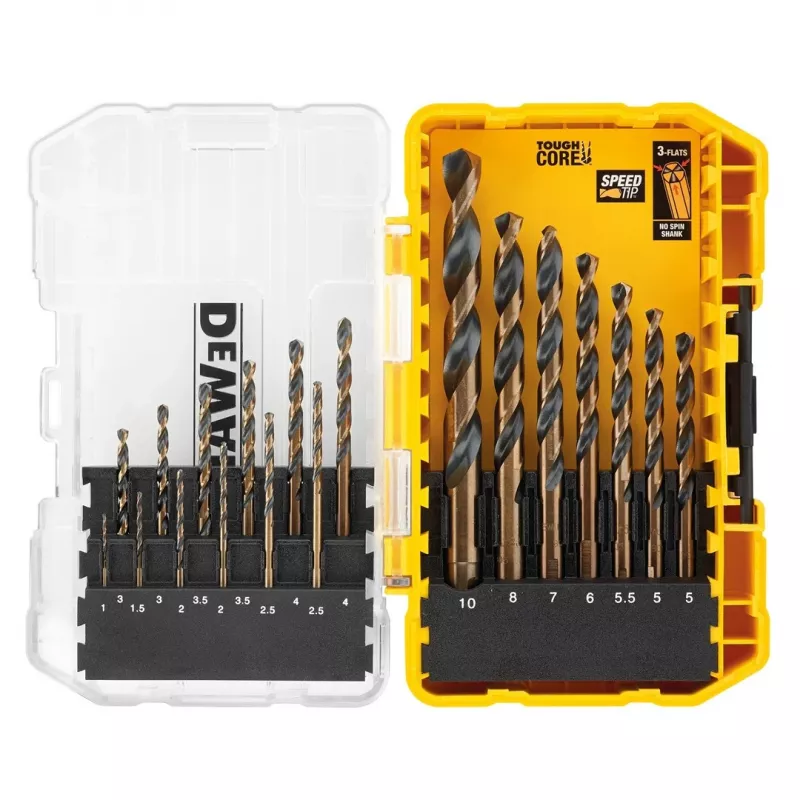DeWalt DT70728-QZ Metallbohrer-Satz, 19-teilig