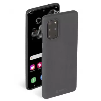 Krusell Essentials SandCover Hülle für Samsung Galaxy S20+, Schwarz